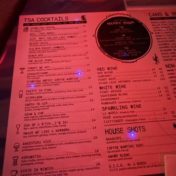 The Starving Artist - Cocktail menu is phenomenal - Dive Bars Near Me - Phoenix, Arizona