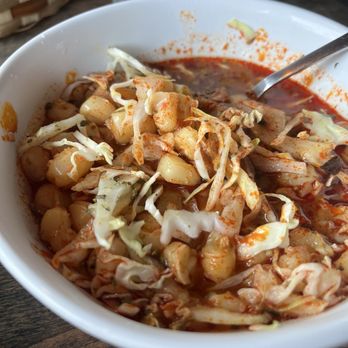 Tostadas - Complimentary bowl of pozole to compensate for the slow kitchen. - Breakfast & Brunch Near Me - Campbell, California