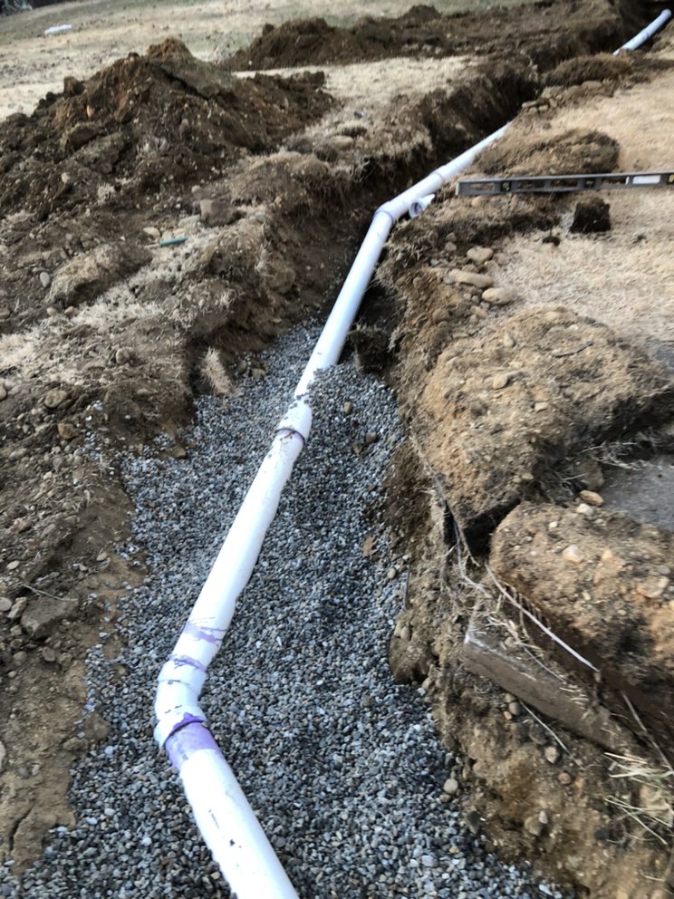 Slide of Central Mass Drain Cleaning