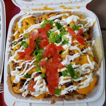 Tropics Mini Golf - Pulled pork nachos - Mini Golf Near Me - Aiea, Hawaii Tropics Mini Golf - Pulled pork nachos - Mini Golf Near Me - Aiea, Hawaii
