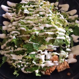 Rice bowl with chicken and guac Rice bowl with chicken and guac