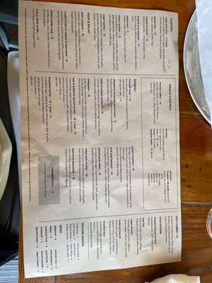 Menu photo 7 Pablo y Pablo Woodinville, WA