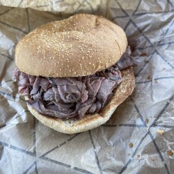 Regular roast beef - a little sparse for $6.50 bet better flavor than Arby's.