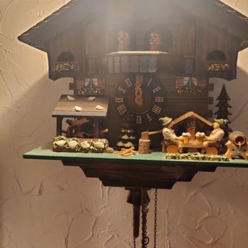 Shippy's Restaurant - Southampton - a wooden cuckoo clock - German Near Me - Southampton, New York Shippy's Restaurant - Southampton - a wooden cuckoo clock - German Near Me - Southampton, New York
