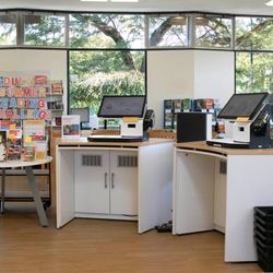 Vancouver Public Library - Kitsilano - Check out