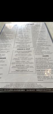 Menu photo 1 The Foxtail on the Lake Des Plaines, IL Menu photo 1 The Foxtail on the Lake Des Plaines, IL