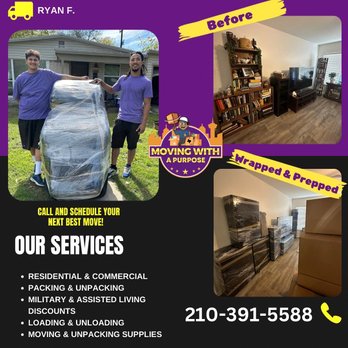 Moving With A Purpose - Visualizing the Importance of Secure Wrapping: A Before and After Comparison
#sanantonio #newbraunfelstx #alamoheights #therim #texas - Packing Services Near Me Moving With A Purpose - Visualizing the Importance of Secure Wrapping: A Before and After Comparison
#sanantonio #newbraunfelstx #alamoheights #therim #texas - Packing Services Near Me