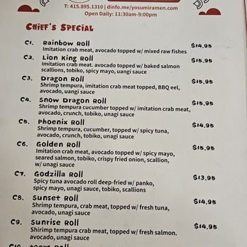 Yosumi ramen - Ramen Near Me - Novato, California