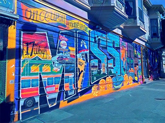 Precita Eyes Muralists by null