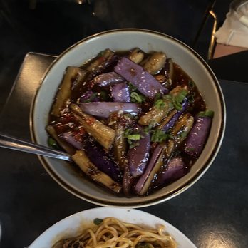 DASHI Sichuan Kitchen & Bar - Spicy Garlic Eggplant - Szechuan Near Me - San Antonio, Texas DASHI Sichuan Kitchen & Bar - Spicy Garlic Eggplant - Szechuan Near Me - San Antonio, Texas