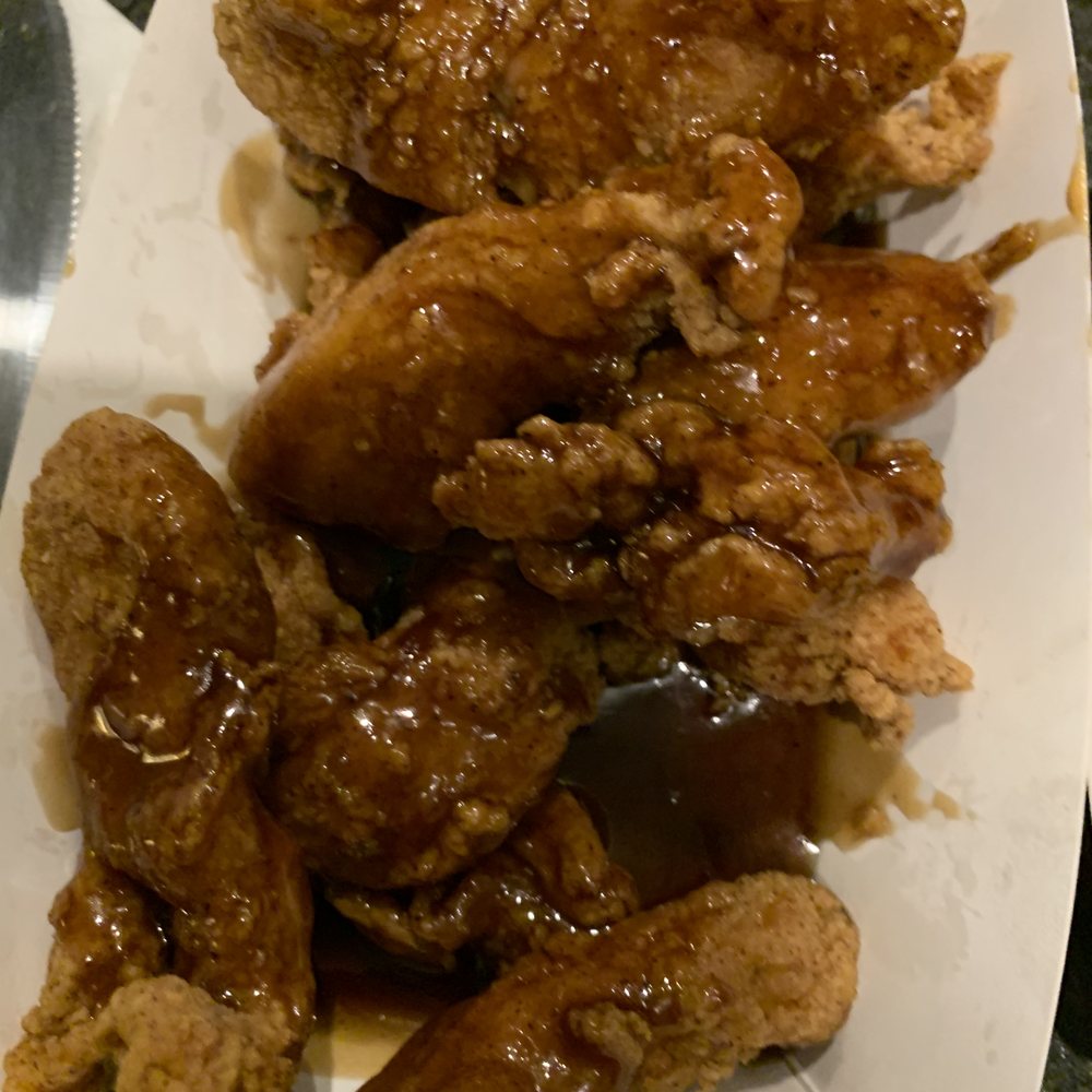 Anthracite Cafe - Order of chicken strips with Jack Daniels sauce - Diners Near Me - Wilkes Barre, Pennsylvania Anthracite Cafe - Order of chicken strips with Jack Daniels sauce - Diners Near Me - Wilkes Barre, Pennsylvania