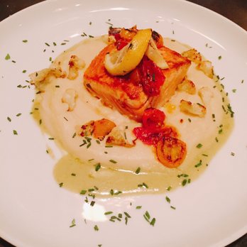 Costa Brava Bistro - Salmon entree - Spanish Near Me - Bellaire, Texas Costa Brava Bistro - Salmon entree - Spanish Near Me - Bellaire, Texas