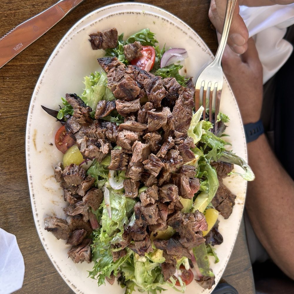 El Adobe - Salad my friend ordered - Latin American Near Me - San Juan Capistrano, California