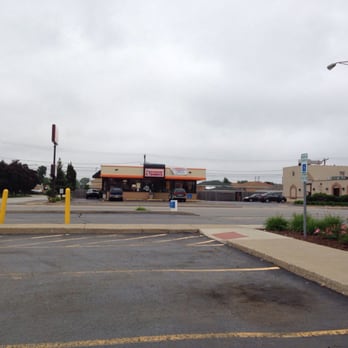 Dunkin' -  the parking lot of a fast food restaurant - Donuts Near Me - Calumet City, Illinois