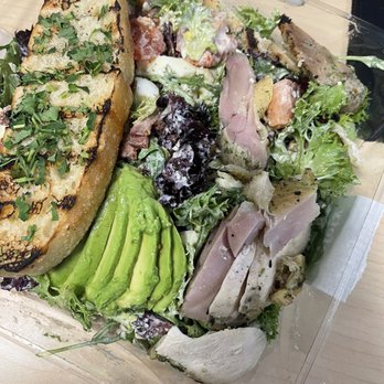 Urban Plates - Raw chicken in salad - New American Near Me - Dublin, California Urban Plates - Raw chicken in salad - New American Near Me - Dublin, California