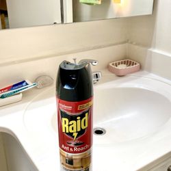 Target - New Raid UNSCENTED for the bathroom & kitchen, roaches favorite hang out!! 10/26/24