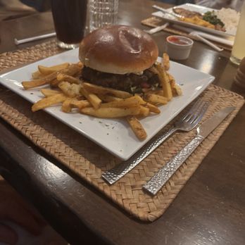 The Bohemian Restaurant - Goat cheese burger - New American Near Me - Brevard, North Carolina The Bohemian Restaurant - Goat cheese burger - New American Near Me - Brevard, North Carolina