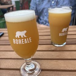Waverly - Boreale du moment (front) and Boreale NEIPA (back).