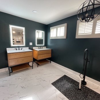 LMR Services - a bathroom with two sinks - General Contractors Near Me LMR Services - a bathroom with two sinks - General Contractors Near Me