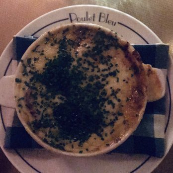 Poulet Bleu - French onion soup - French Near Me - Pittsburgh, Pennsylvania