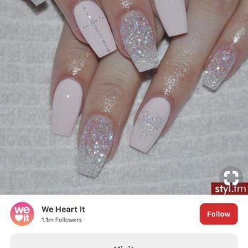 Nail Pro - How I wanted my nails without the heart. I wanted the cross but she made a very sloppy one. So i said no - Nail Salons Near Me - Chicago, Illinois Nail Pro - How I wanted my nails without the heart. I wanted the cross but she made a very sloppy one. So i said no - Nail Salons Near Me - Chicago, Illinois