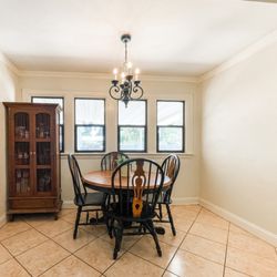 Nicole Gates - Fathom Reality - Spacious dining area in a beautiful dining area with tile floors in a 1930 home in Yuba City.