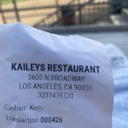 Kailey's Restaurant