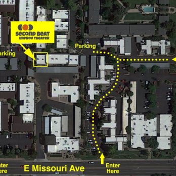 Second Beat Improv Theater - Map of business complex - Performing Arts Near Me - Phoenix, Arizona