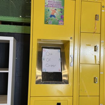 Get Air - Locker system also out of order. - Trampoline Parks Near Me - Brownsville, Texas Get Air - Locker system also out of order. - Trampoline Parks Near Me - Brownsville, Texas