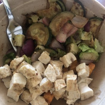 Clean Eatz - Build a Bowl (Small) chicken, zuc, red onion, brussels and sweet potato - Salad Near Me - Augusta, Georgia Clean Eatz - Build a Bowl (Small) chicken, zuc, red onion, brussels and sweet potato - Salad Near Me - Augusta, Georgia