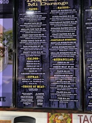 Menu photo 4 Taqueria Mi Durango San Bruno, CA Menu photo 4 Taqueria Mi Durango San Bruno, CA