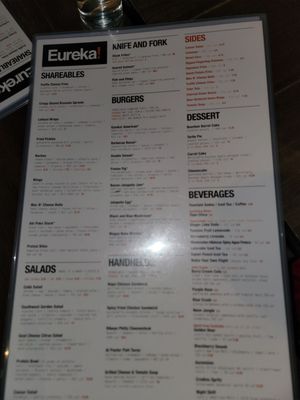 Menu photo 8 Eureka! Ontario, CA