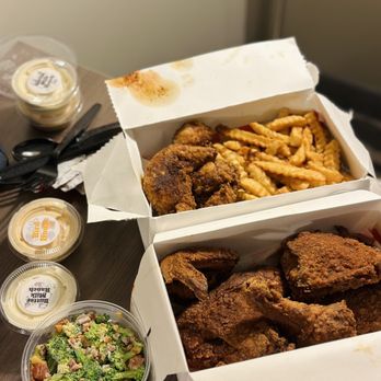 BirdHouse - The half chicken box and 3 pcs tender box - Chicken Shop Near Me - Page, Arizona