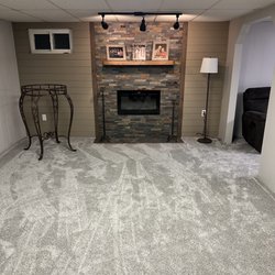 Weber Paint, Glass & Flooring - Carpet installed by weber paint and new paint on the walls from weber paint.