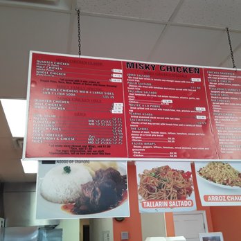 Misky Chicken - Prices went up a $1 or $2 on several items. - Peruvian Near Me - Chantilly, Virginia Misky Chicken - Prices went up a $1 or $2 on several items. - Peruvian Near Me - Chantilly, Virginia