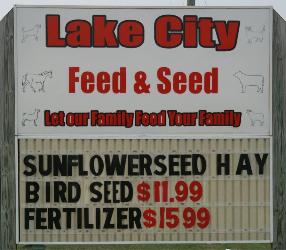 LAKE CITY FEED & SEED Updated August 2024 3066 W Houghton Lake Rd