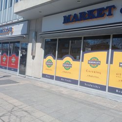 Marcello's Catering - Front of the store. They are also a market, in addition to being a catering service.