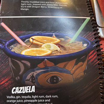 El Tapatio - Yummy didn't know they had this drink also. Their drink menu is pretty big. - Mexican Near Me - Citrus Heights, California