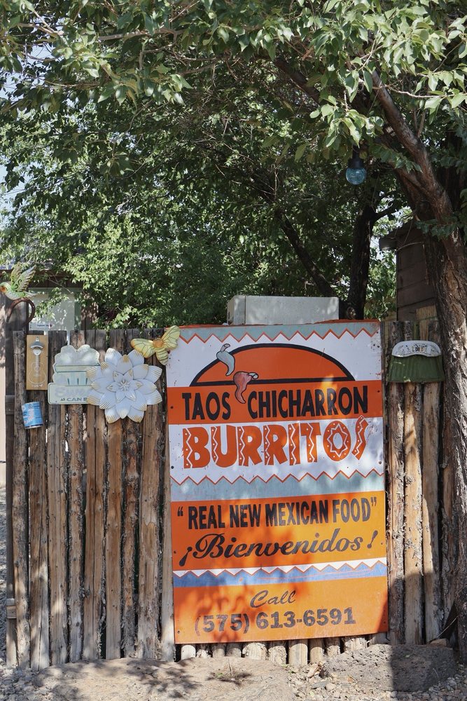 Taos Chicharron Burrito Logo