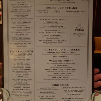 Sullivan's Steakhouse - Excellent menu. We are pleased with the choices. - Steakhouses Near Me - Omaha, Nebraska Sullivan's Steakhouse - Excellent menu. We are pleased with the choices. - Steakhouses Near Me - Omaha, Nebraska