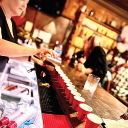 Kirkland Bar & Steakhouse - Train shots!