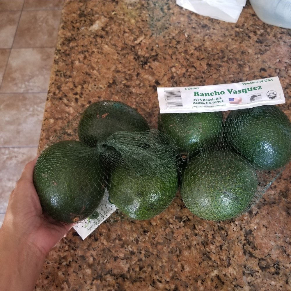 Rancho Vasquez - Ck out how big these Reed Avocadoes are! About 1 lb each :) - Farms Near Me - Azusa, California Rancho Vasquez - Ck out how big these Reed Avocadoes are! About 1 lb each :) - Farms Near Me - Azusa, California