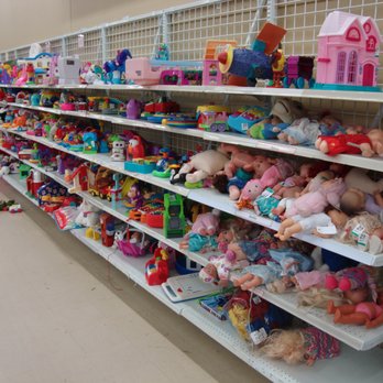 Savers - The MOTHER LOAD of toys - half of the back wall! - Thrift Stores Near Me - Coon Rapids, Minnesota