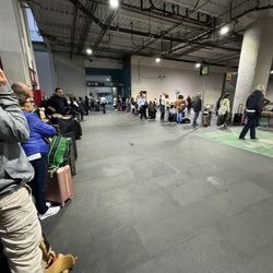 Yellow Cab - People waiting in line.