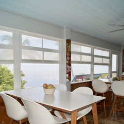 Deer Run on the Atlantic - Breakfast area, oceanfront veranda, late summer 2019