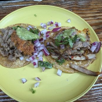 Taqueria Ramirez - 2 tacos with my fixings and sauces added - Mexican Near Me - Brooklyn, New York Taqueria Ramirez - 2 tacos with my fixings and sauces added - Mexican Near Me - Brooklyn, New York