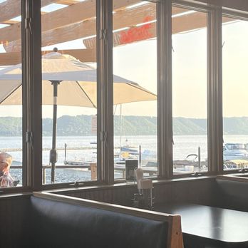 The Pickle Factory - The view from the restaurant to the lake is stunning. - American Near Me - Pepin, Wisconsin The Pickle Factory - The view from the restaurant to the lake is stunning. - American Near Me - Pepin, Wisconsin