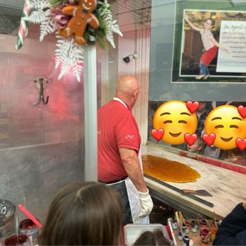 Logan's Candies - The "before " stage of the candy cane - Candy Stores Near Me - Ontario, California