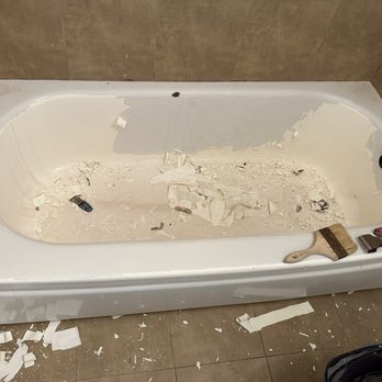 Always Refinishing - Scraping off old layer - Kitchen & Bath Near Me Always Refinishing - Scraping off old layer - Kitchen & Bath Near Me