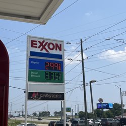 Exxon - Street sign